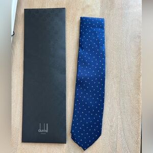 Dunhill Blue Patterned Tie